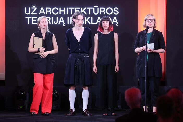 Nacionalinių architektūros apdovanojimų ceremonija 