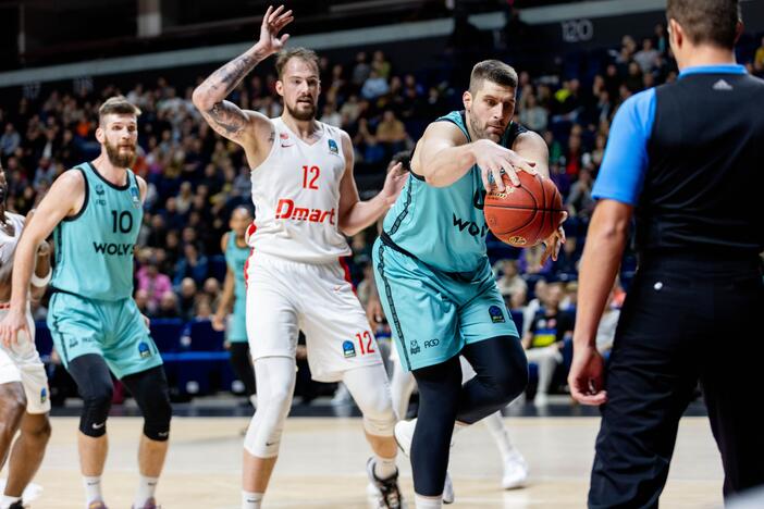 Europos taurė: „Wolves“ – „Prometey“ 85:71