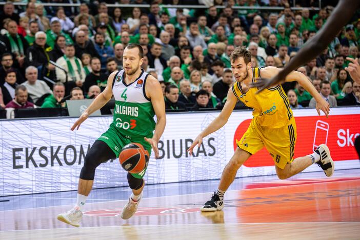 Eurolyga: Kauno „Žalgiris“ – Berlyno ALBA 77:71