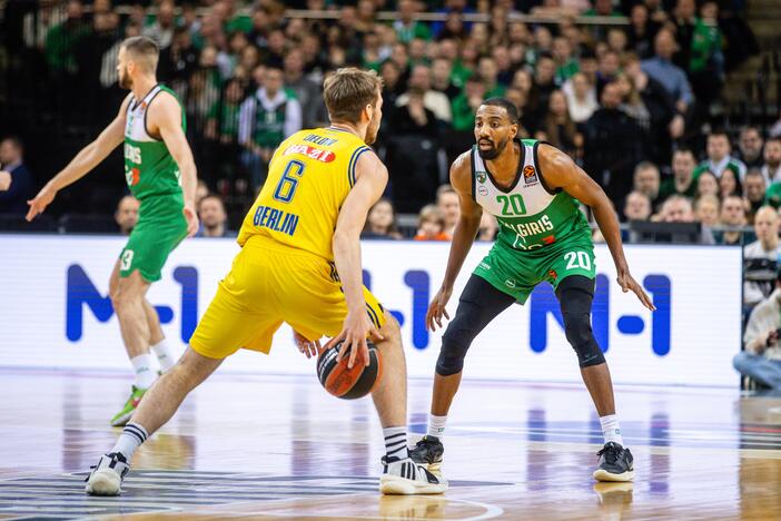 Eurolyga: Kauno „Žalgiris“ – Berlyno ALBA 77:71