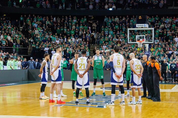 Eurolyga: Kauno „Žalgiris“ – Stambulo „Fenerbahce“ 98:75