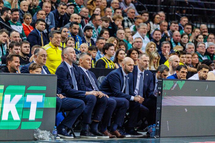 Eurolyga: Kauno „Žalgiris“ – Stambulo „Fenerbahce“ 98:75