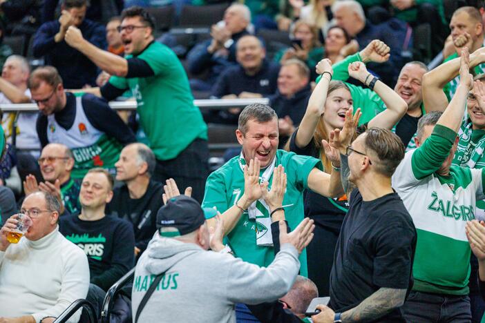 Eurolyga: Kauno „Žalgiris“ – Stambulo „Fenerbahce“ 98:75