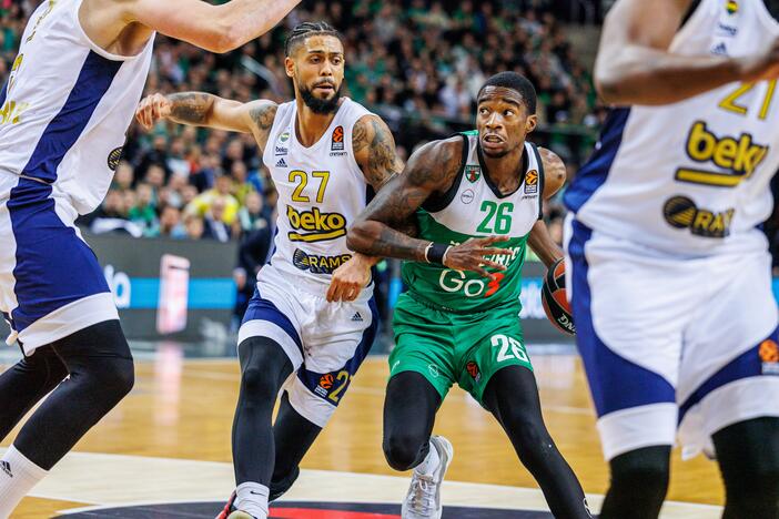 Eurolyga: Kauno „Žalgiris“ – Stambulo „Fenerbahce“ 98:75