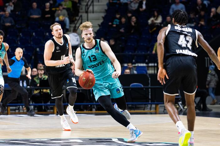 Europos taurė: Vilniaus „Wolves“ – Hamburgo „Towers“ 94:84