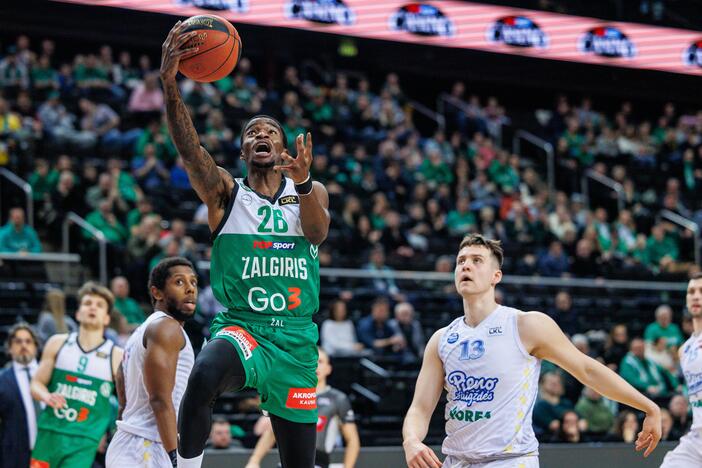 LKL:  Kauno „Žalgiris“ – Pasvalio „Pieno žvaigždės“ 97:77