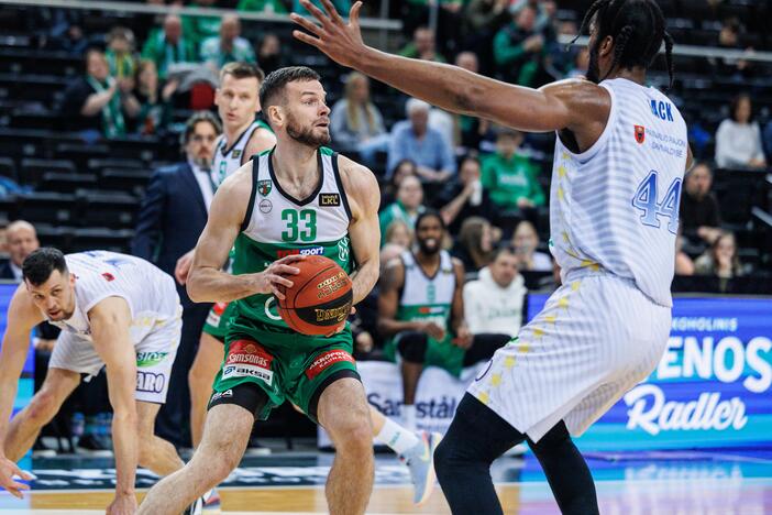 LKL:  Kauno „Žalgiris“ – Pasvalio „Pieno žvaigždės“ 97:77