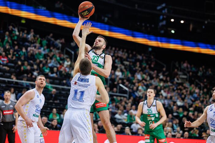 LKL:  Kauno „Žalgiris“ – Pasvalio „Pieno žvaigždės“ 97:77