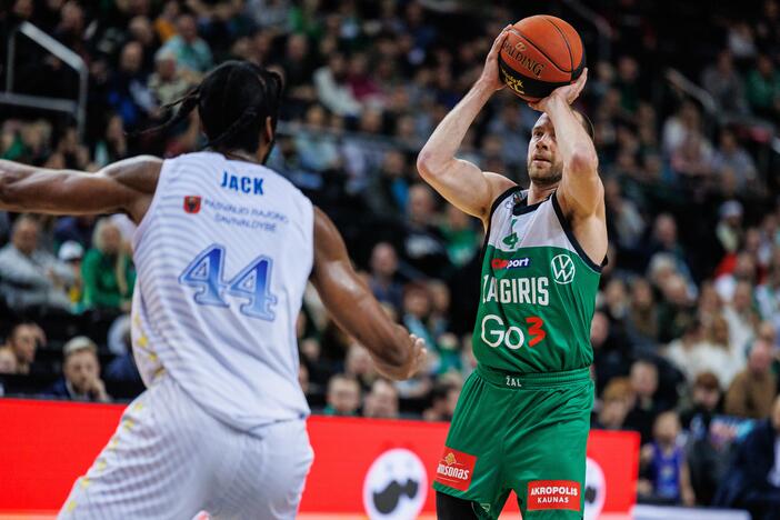 LKL:  Kauno „Žalgiris“ – Pasvalio „Pieno žvaigždės“ 97:77