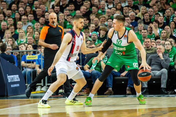 Eurolyga: Kauno „Žalgiris“ – Vitorijos „Baskonia“ 94:76