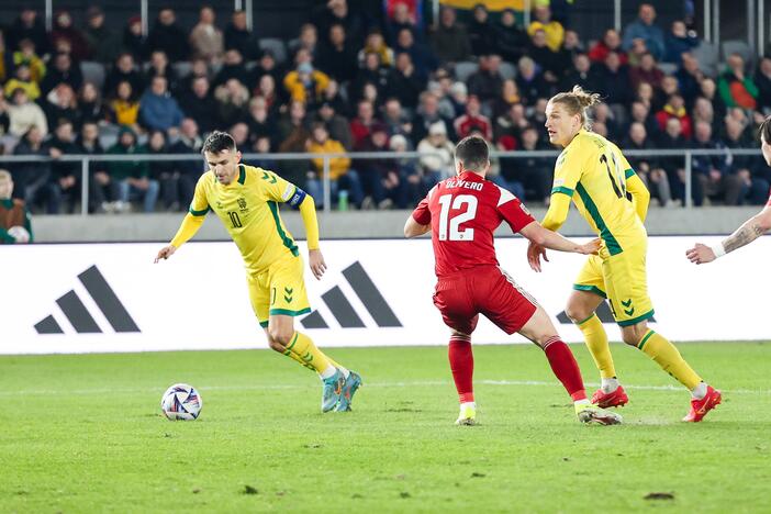 UEFA Tautų lygos rungtynės: Lietuva – Gibraltaras 1:0