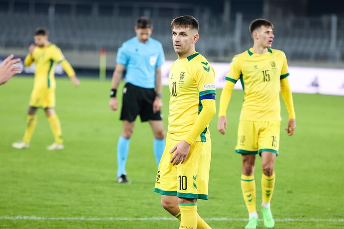 UEFA Tautų lygos rungtynės: Lietuva – Gibraltaras 1:0