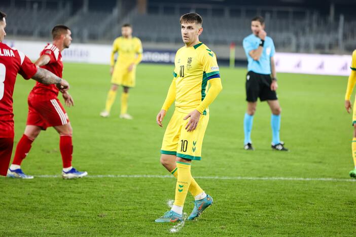 UEFA Tautų lygos rungtynės: Lietuva – Gibraltaras 1:0