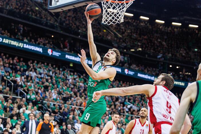 Eurolyga: Kauno „Žalgiris“ – Milano „EA7 Emporio Armani“ 87:73