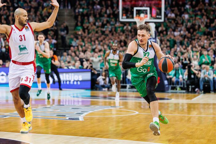 Eurolyga: Kauno „Žalgiris“ – Milano „EA7 Emporio Armani“ 87:73