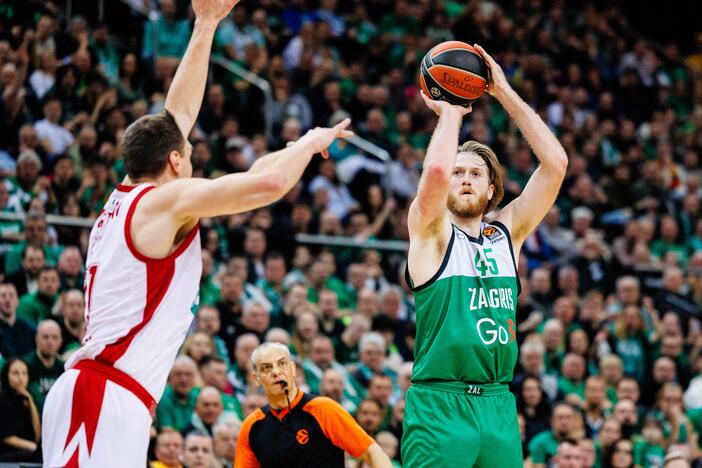 Eurolyga: Kauno „Žalgiris“ – Milano „EA7 Emporio Armani“ 87:73