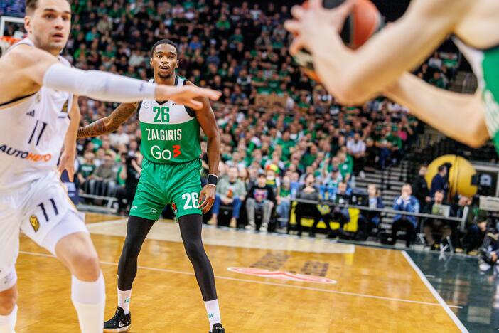 Eurolyga: Kauno „Žalgiris“ – Madrido „Real“ 62:64