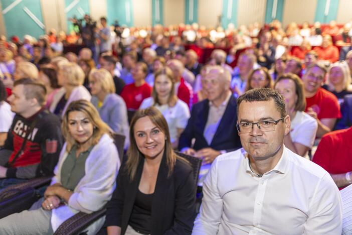 LSDP partijos konferencija Šventojoje