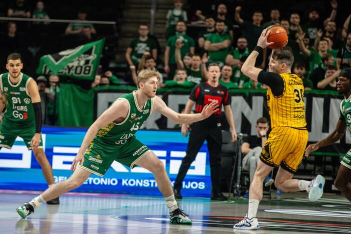 KMT ketvirtfinalis: „Žalgiris“ – „Šiauliai“ 92:85