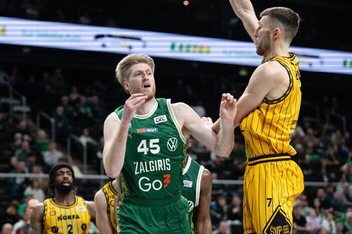 KMT ketvirtfinalis: „Žalgiris“ – „Šiauliai“ 92:85