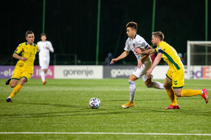 Pasaulio futbolo čempionato atranka: Lietuva - Italija 0:2