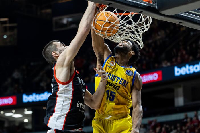 FIBA Čempionų lyga: Vilniaus „Rytas“ – Atėnų „Peristeri“ 92:110