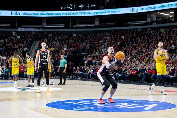 FIBA Čempionų lyga: Vilniaus „Rytas“ – Atėnų „Peristeri“ 92:110