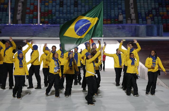 Sočio olimpinių žaidynių atidarymo ceremonija