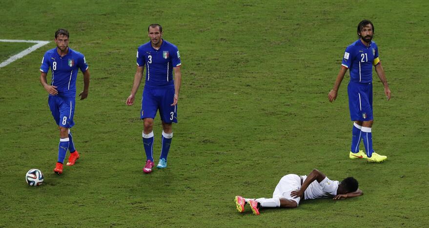 Pasaulio futbolo čempionatas: Italija - Anglija