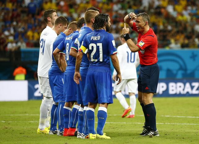 Pasaulio futbolo čempionatas: Italija - Anglija