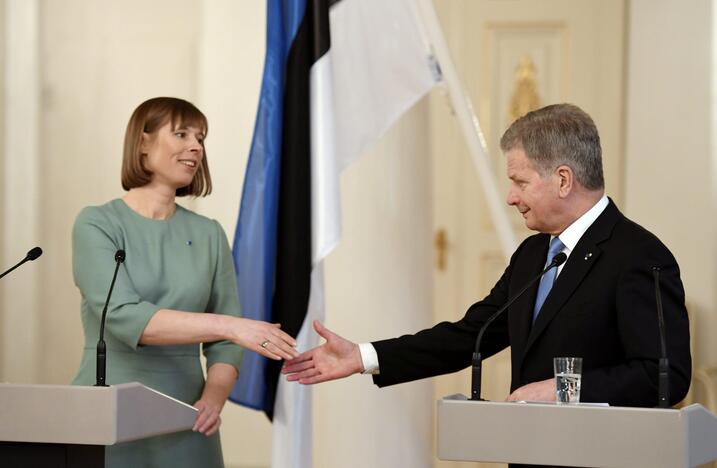 Kersti Kaljulaid ir Sauli Niinisto