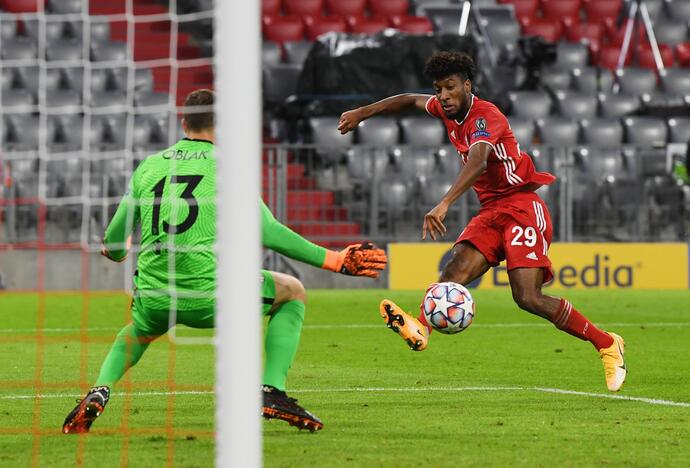 „Bayern“ futbolininkai prieš Madrido „Atletico“ laimėjo net 4:0