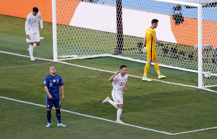 Europos futbolo čempionatas: Slovakija–Ispanija 0:5