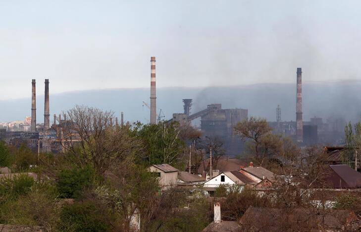 Tarp ukrainiečių atsirado išdavikas, kuris rusų okupantams parodė „Azovstal“ požemines perėjas 