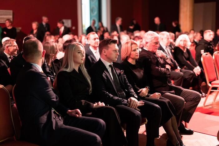 Vilniaus garbės piliečio vardo suteikimo prezidentui V. Adamkui ceremonija