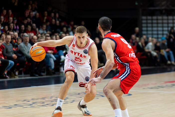 FIBA Čempionų lyga: „Rytas“ – „Bahcesehir Koleji“ 95:88