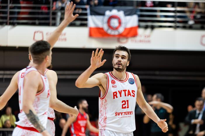 FIBA Čempionų lyga: „Rytas“ – „Bahcesehir Koleji“ 95:88