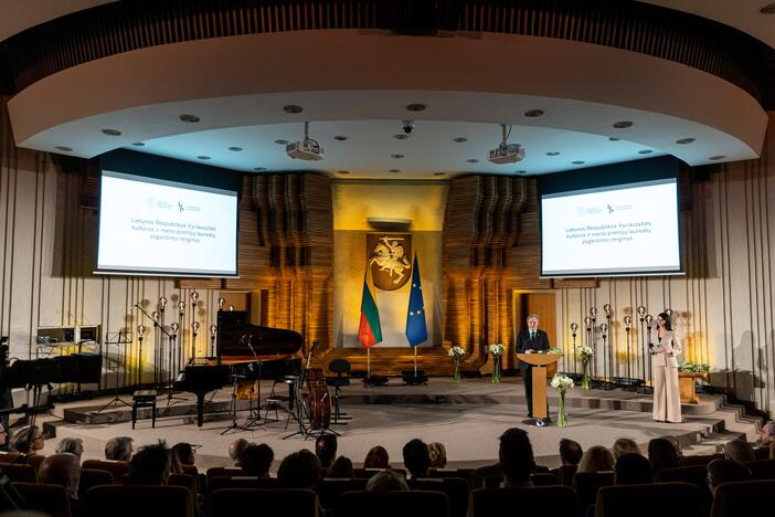 Vyriausybės kultūros ir meno premijų laureatų apdovanojimų ceremonija