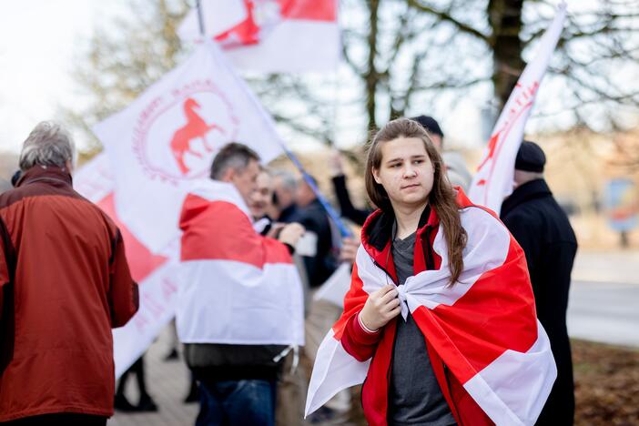 Baltarusijos nepriklausomybės dienos minėjimas Vilniuje