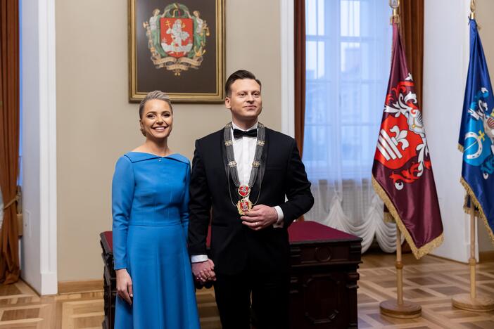 Išrinktojo Vilniaus miesto savivaldybės mero inauguracija ir mero regalijų įteikimo ceremonija