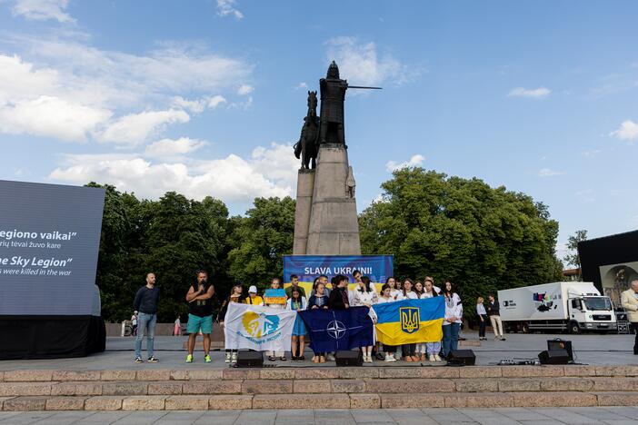 62-asis Ukrainos palaikymo mitingas