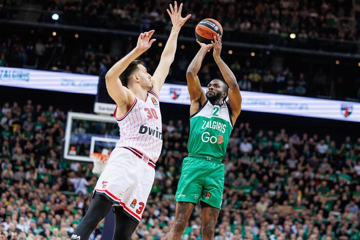 Eurolyga: Kauno „Žalgiris“ – Pirėjo „Olympiacos“ 76:95