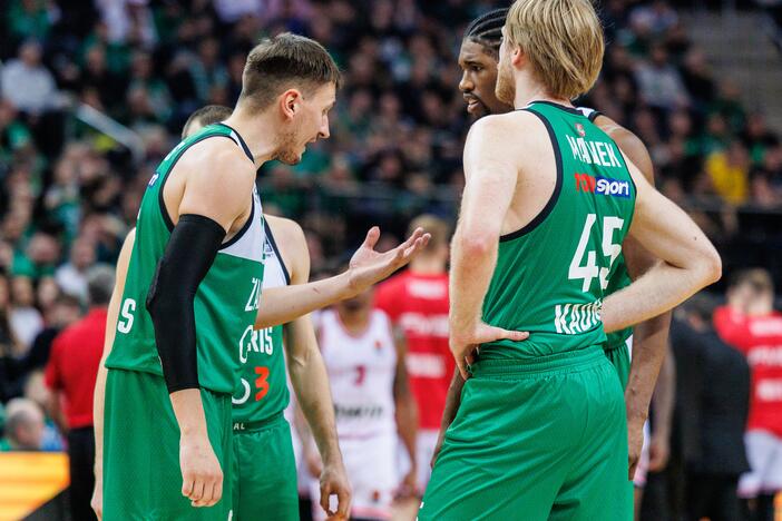 Eurolyga: Kauno „Žalgiris“ – Pirėjo „Olympiacos“ 76:95