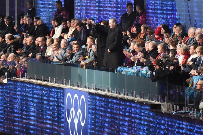 Sočio olimpinių žaidynių atidarymo ceremonija