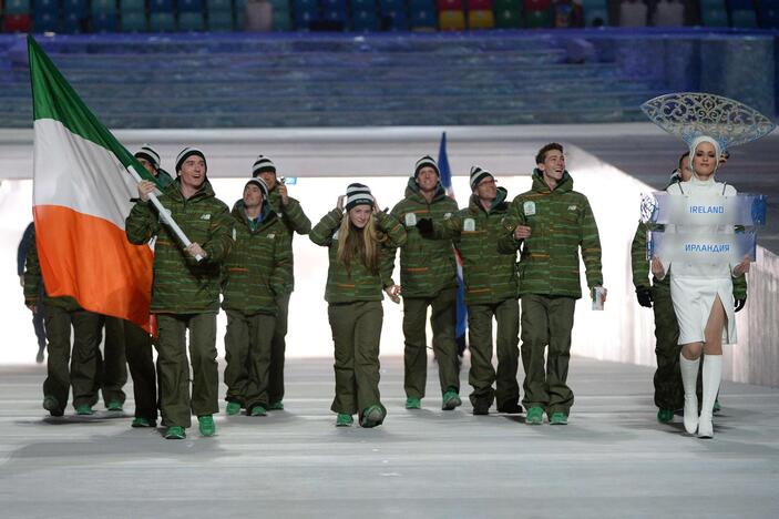 Sočio olimpinių žaidynių atidarymo ceremonija