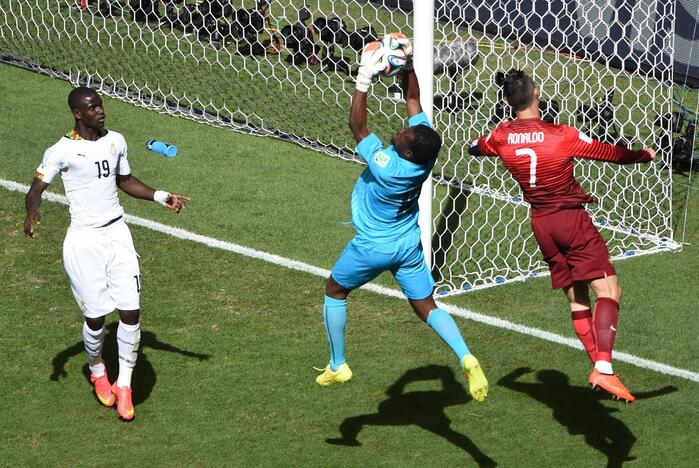 Pasaulio futbolo čempionatas: Portugalija - Gana