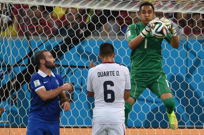 Pasaulio futbolo čempionatas: Kosta Rika - Graikija