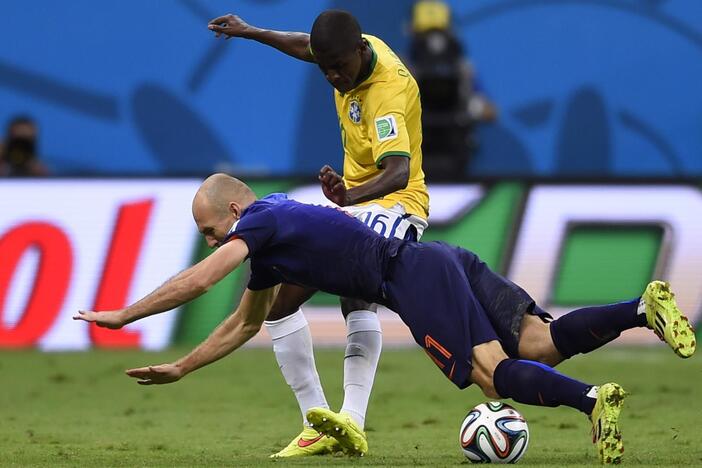 Pasaulio futbolo čempionato mažasis finalas: Brazilija - Olandija