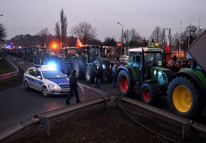 Lenkijos ūkininkų protestas