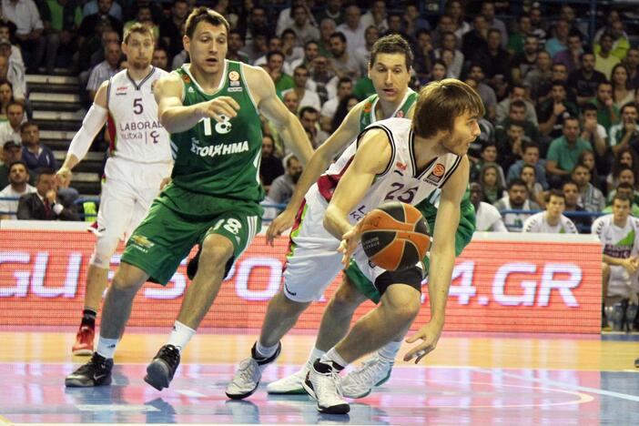 J. Mačiulio indėlis į "Panathinaikos" pergalę - 9 taškai